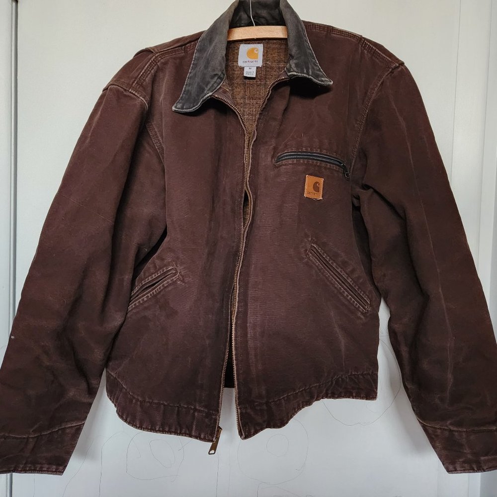 Carharrt Duck Blanket-Lined Detroit Jacket
